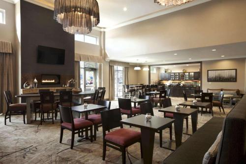 Ruang duduk di Homewood Suites by Hilton Columbus OSU, OH
