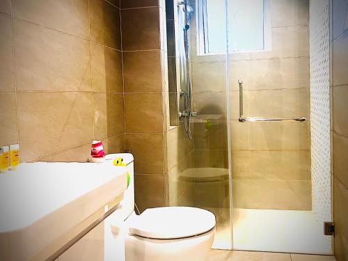 Bilik mandi di Exclusive Suites At Quill Residences KLCC