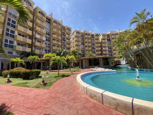 Πισίνα στο ή κοντά στο Apartamento Vacacional - Vista al Mar - Petalo 1 Piso 1