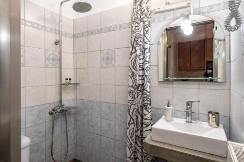 Koupelna v ubytování Adonino Apartment