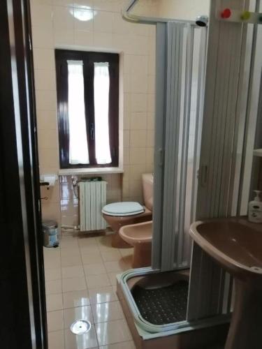 Koupelna v ubytování Casa Vacanze LIBECCIO Free private parking