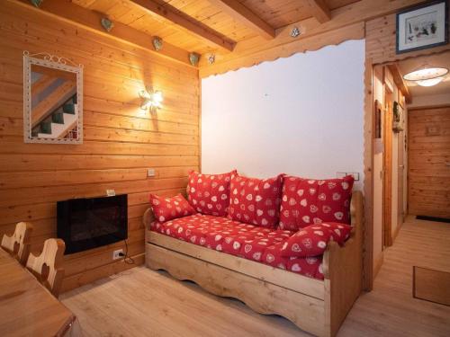 Duplex cosy 3 pièces avec mezzanine, 2 salles de bain, balcon et casier à skis à Valmorel - FR-1-291-1008