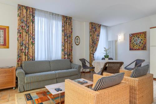 Χώρος καθιστικού στο Palazzo Brando - Living Apartments
