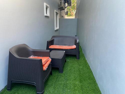 Posezení v ubytování Condominio Genesis