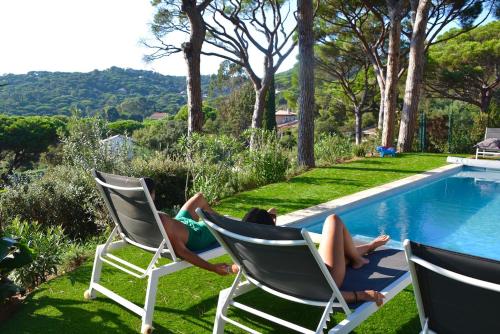 Bazén v ubytování Villa Alba, Gigaro nebo v jeho okolí