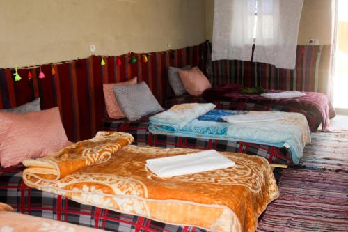 Cama o camas de una habitación en Gite Aoujgal