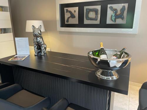 Nápoje v ubytování La Villa Séquoia