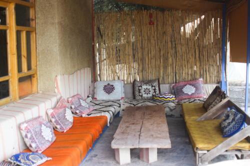 Zona de estar de Gite Aoujgal