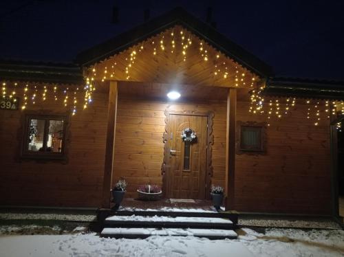 Agroturystyka Przy Siole Budy durante l'inverno