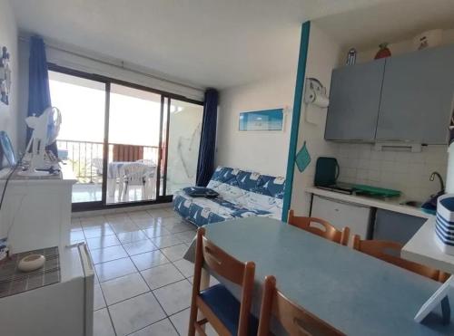 Appartement avec balcon à Le Barcarès - 32 m² avec piscine