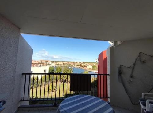 Appartement avec balcon à Le Barcarès - 32 m² avec piscine