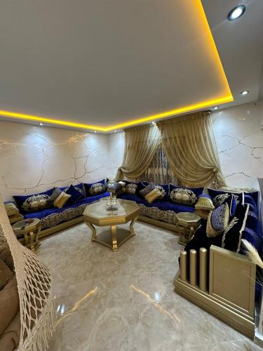 Ruang duduk di le petit paradis casablanca 2024