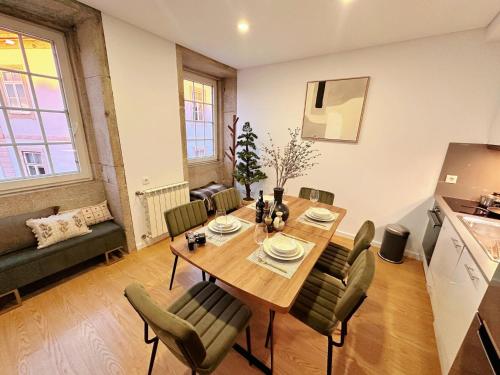 Downtown Premiu in center of Porto 3BR with AC