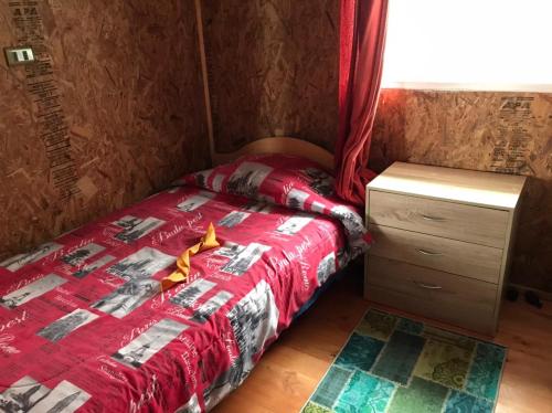 Postel nebo postele na pokoji v ubytování Cabaña Punta Nao 1 - Carretera Austral