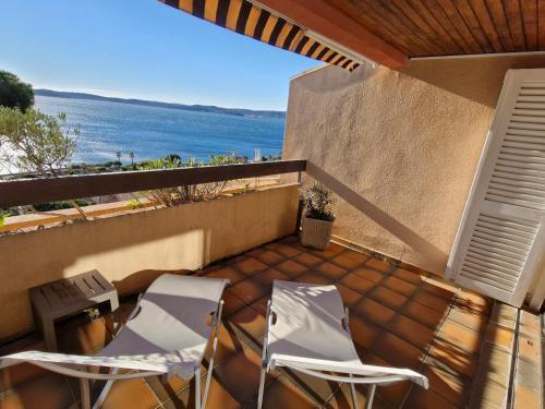 Triplex 4 pièces, vue mer, piscine, parking, animaux admis à Sainte-Maxime