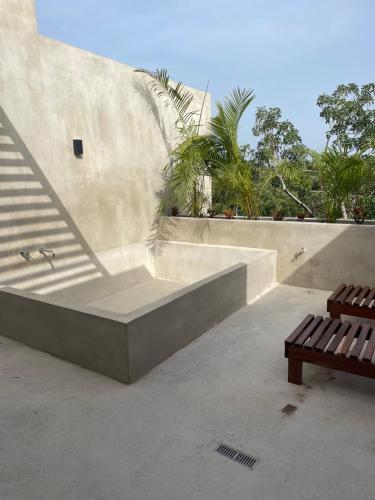 トゥルムにあるJungle Penthouse w private rooftop, AC and WiFiのギャラリーの写真