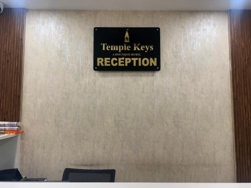 Vstupní hala nebo recepce v ubytování Temple Keys Bangalore by Bestinn Leisure