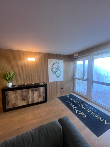 Χώρος καθιστικού στο Anemone Bianco Suite Rooms