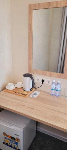 レニオン ホテルにあるコーヒーまたはお茶