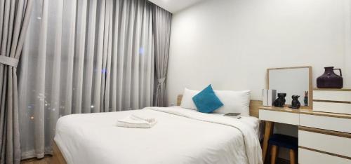 Katil atau katil-katil dalam bilik di Vinhomes Skylake