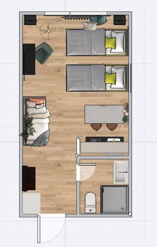 Foto Cozy apartment in city center 5