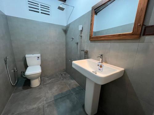 Koupelna v ubytování Hotel Nagas Ella