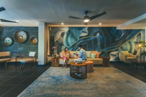 Posezení v ubytování Los Altos Resort