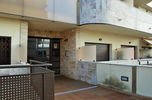 Balkón alebo terasa v ubytovaní Arion Garden Apartment
