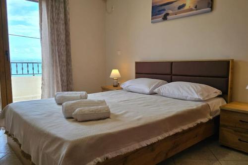 Ένα ή περισσότερα κρεβάτια σε δωμάτιο στο Calliestia 5