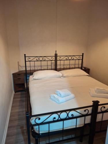 Postel nebo postele na pokoji v ubytování Lighthouse Suites Trastevere