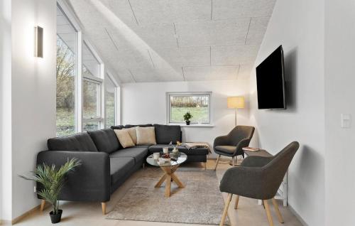 Gorgeous Home In Rudkøbing With Wifiにあるテレビまたはエンターテインメントセンター