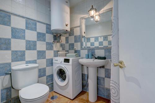 Ένα μπάνιο στο Apartament Ewa Studio Casares