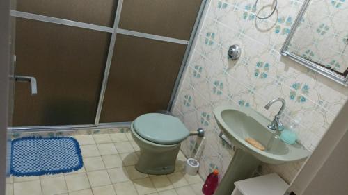 Um banheiro em Memórias de vó