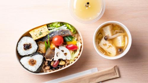 Φαγητό σε αυτό το ryokan ή κάπου εκεί κοντά