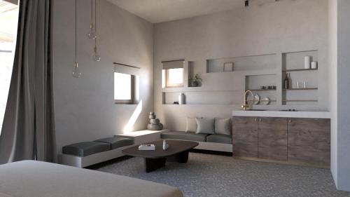 Posezení v ubytování Adama - A Signature Collection by Zalo Spaces - Adults Only