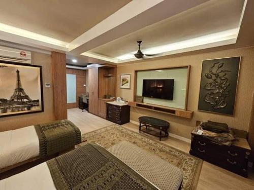 Posezení v ubytování Sharilla Resort - Perhentian BS