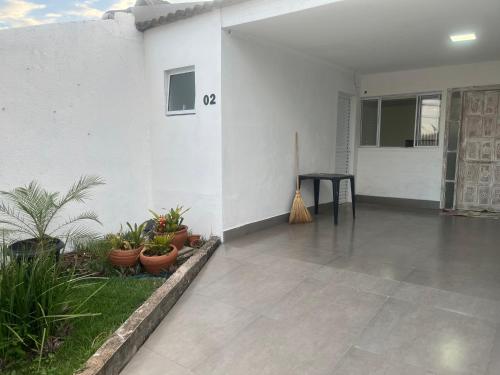 Αίθριο ή υπαίθριος χώρος στο Suite independente condomínio cidade Moncoes