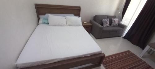 Postel nebo postele na pokoji v ubytování Casablanca beach resort 412