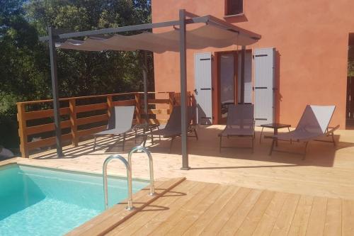 Photo de la galerie de l'établissement Gîte Lac du Salagou Ricazouls Chez Chantal & André, à Octon