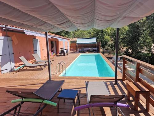 Photo de la galerie de l'établissement Gîte Lac du Salagou Ricazouls Chez Chantal & André, à Octon