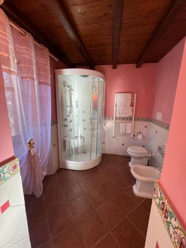 Ένα μπάνιο στο Le Sorgenti Casa Vacanze