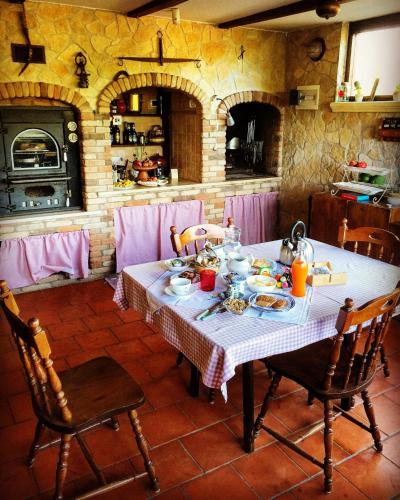 Jídlo v bed and breakfast nebo okolí