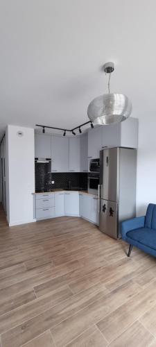 Apartament z dużym tarasem w super lokalizacji w Łodzi w pobliżu dworca kolejowego