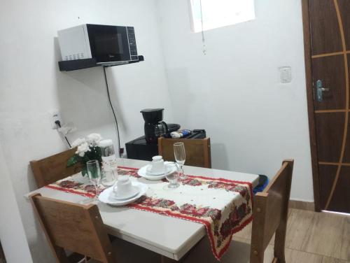 Μια τηλεόραση ή/και κέντρο ψυχαγωγίας στο Flat Sr Marinheiro