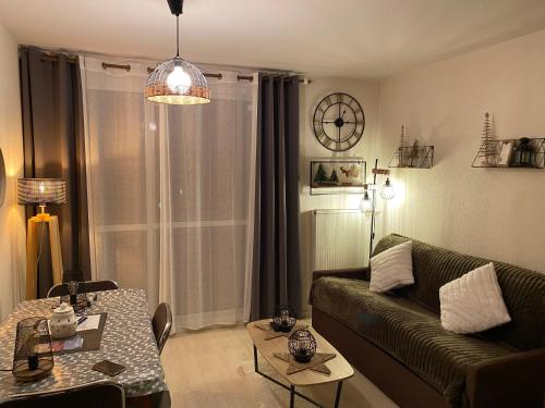 Studio avec vue sur les pistes