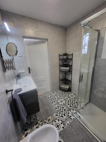 Bilik mandi di Casa Mabel