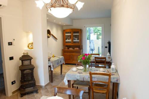 Гостиная зона в La collinetta B&B