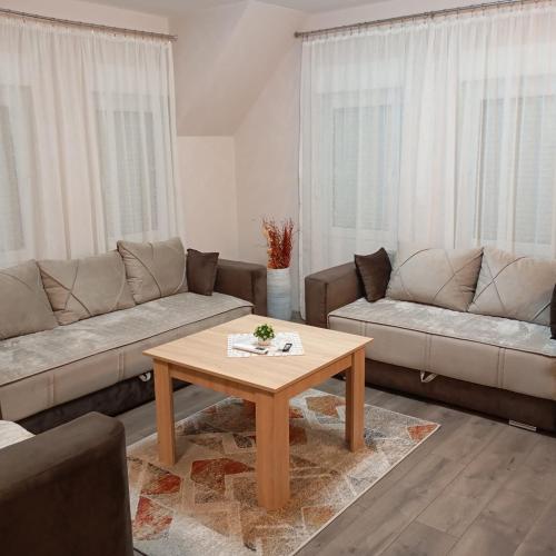 Posezení v ubytování Apartman KVINS