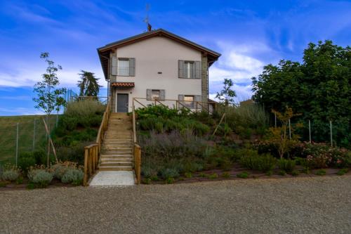 Сад в La collinetta B&B