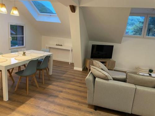 TV a/nebo společenská místnost v ubytování Stella appartement